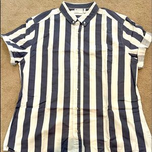 Mens ASOS Design Short Sleeve Button Down